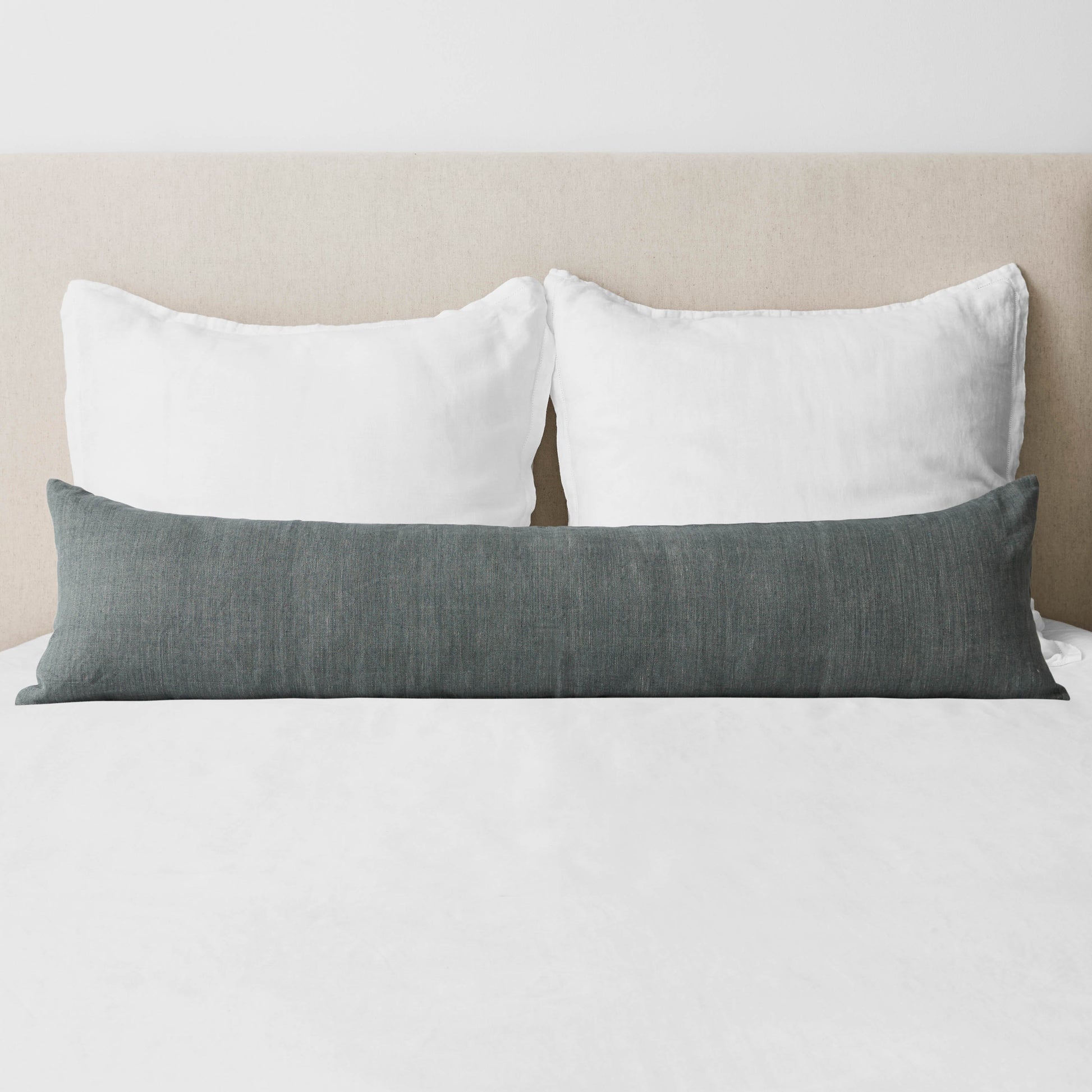 Prisha Linen Lumbar Pillow