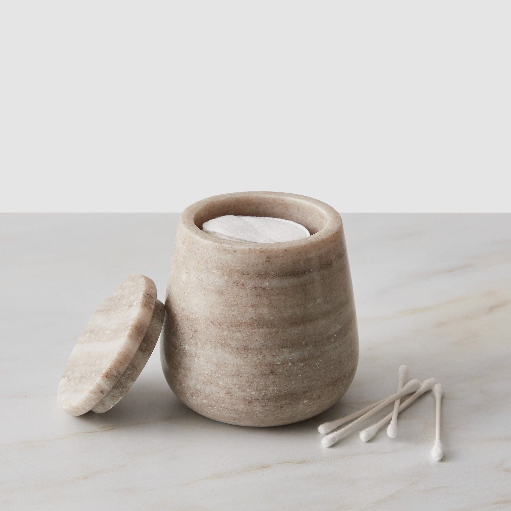 Riya Marble Bath Accessory Set