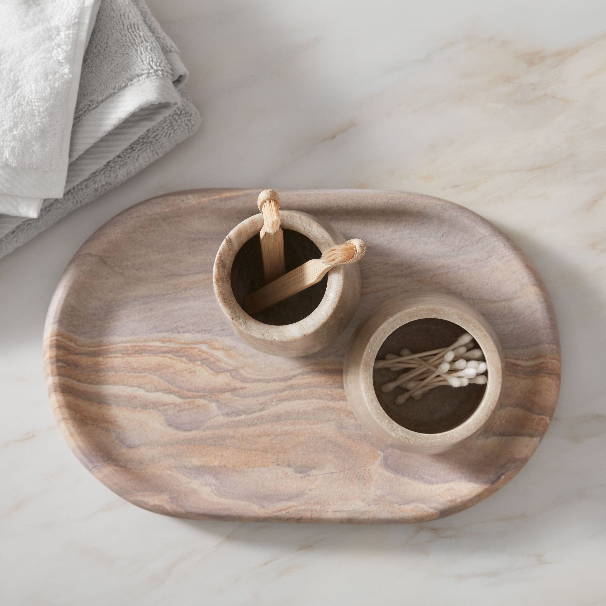 Riya Marble Canister