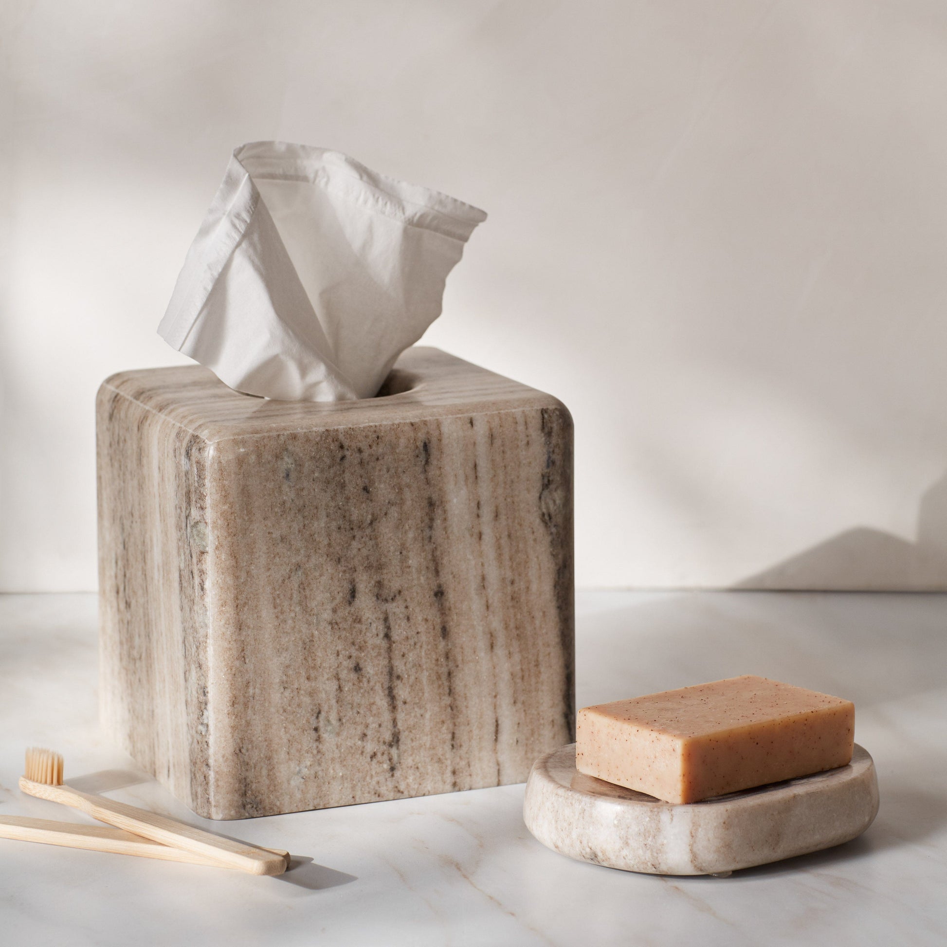 Riya Marble Soap Dish