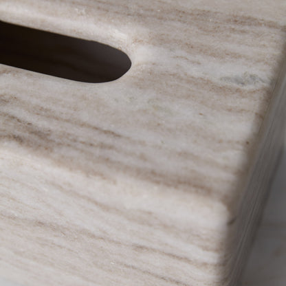 Riya Marble Tissue Box