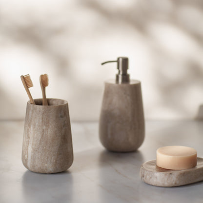 Riya Marble Toothbrush Holder