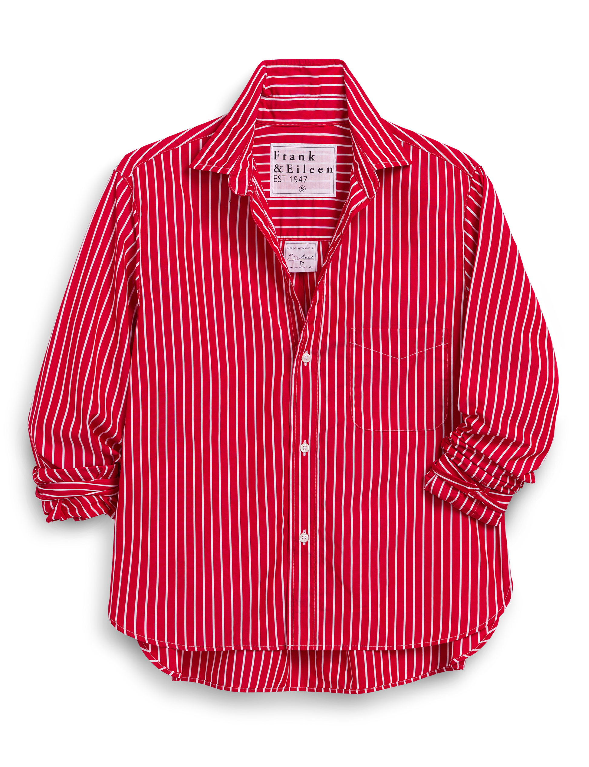 SILVIO Red Stripe, Italian Superluxe