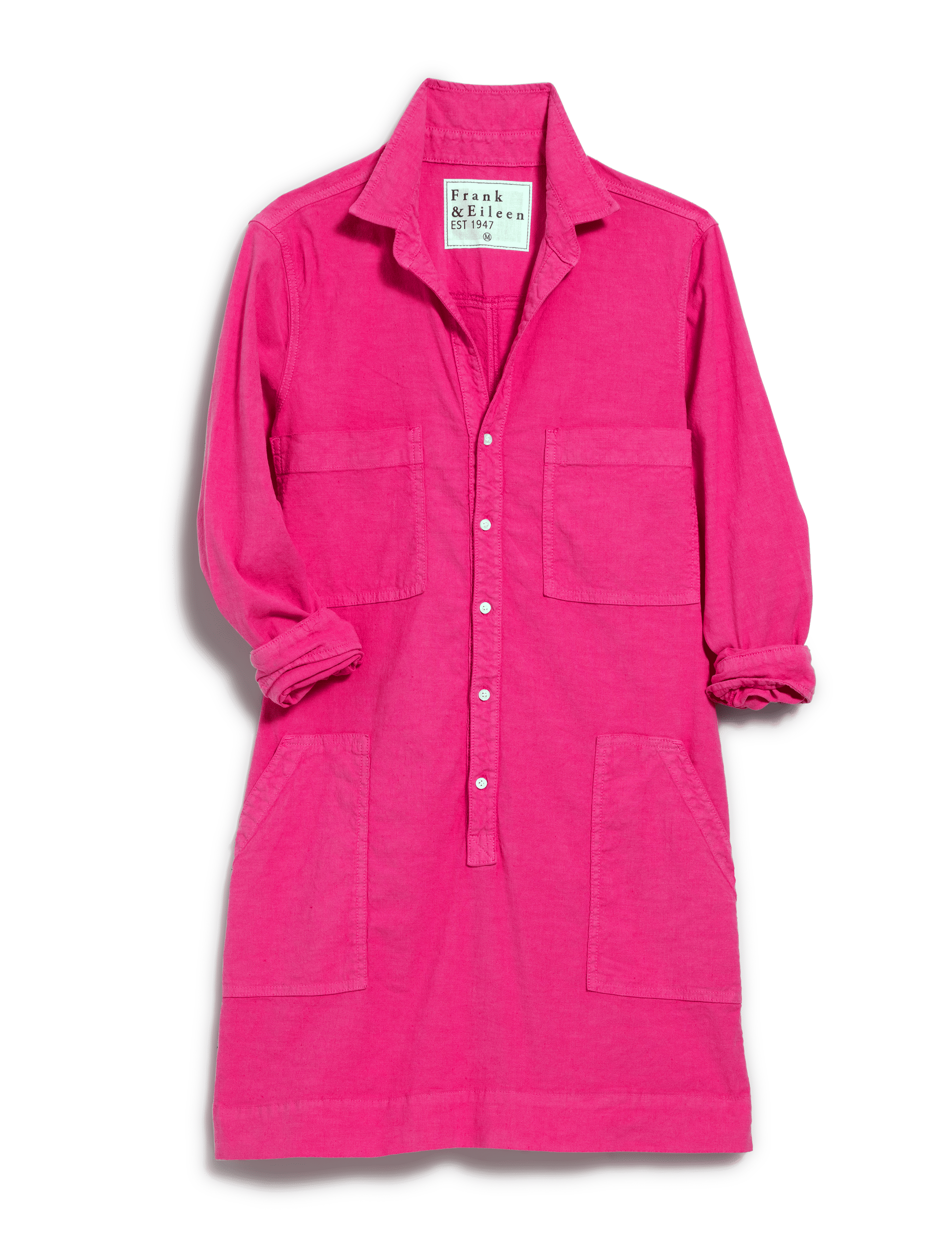IRELAND DRESS Guava, Italian Performance Linen