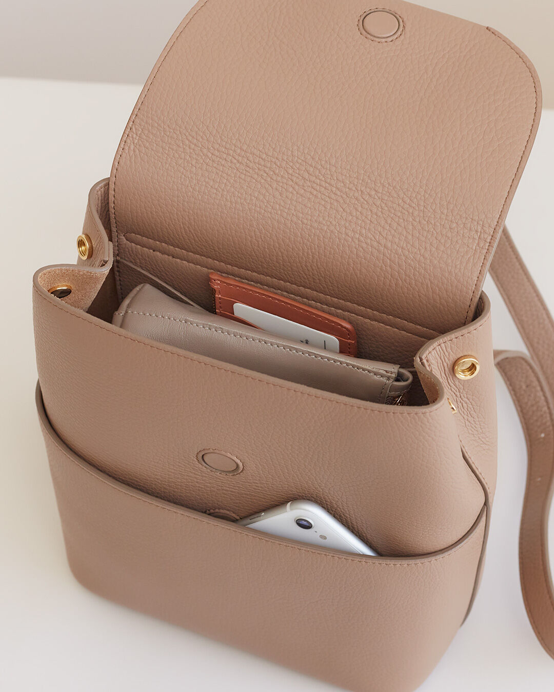 Mini Leather Backpack