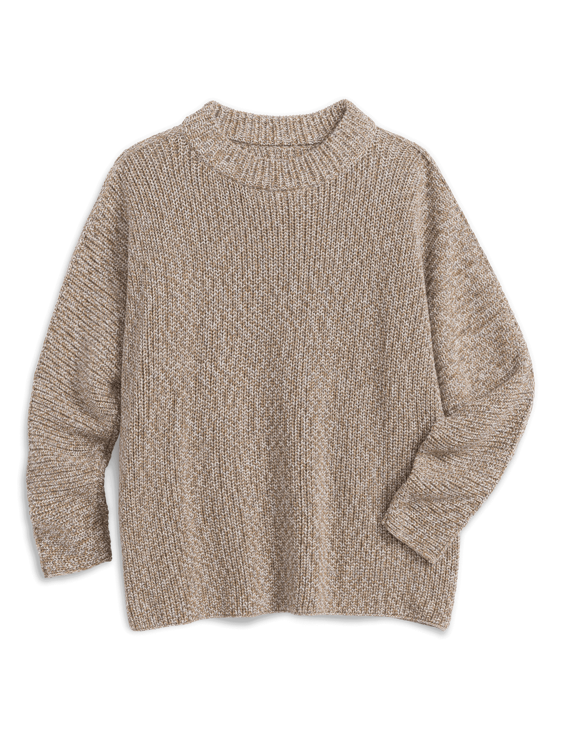 MONTECITO SWEATER Sandstone, Pure Italian Cotton