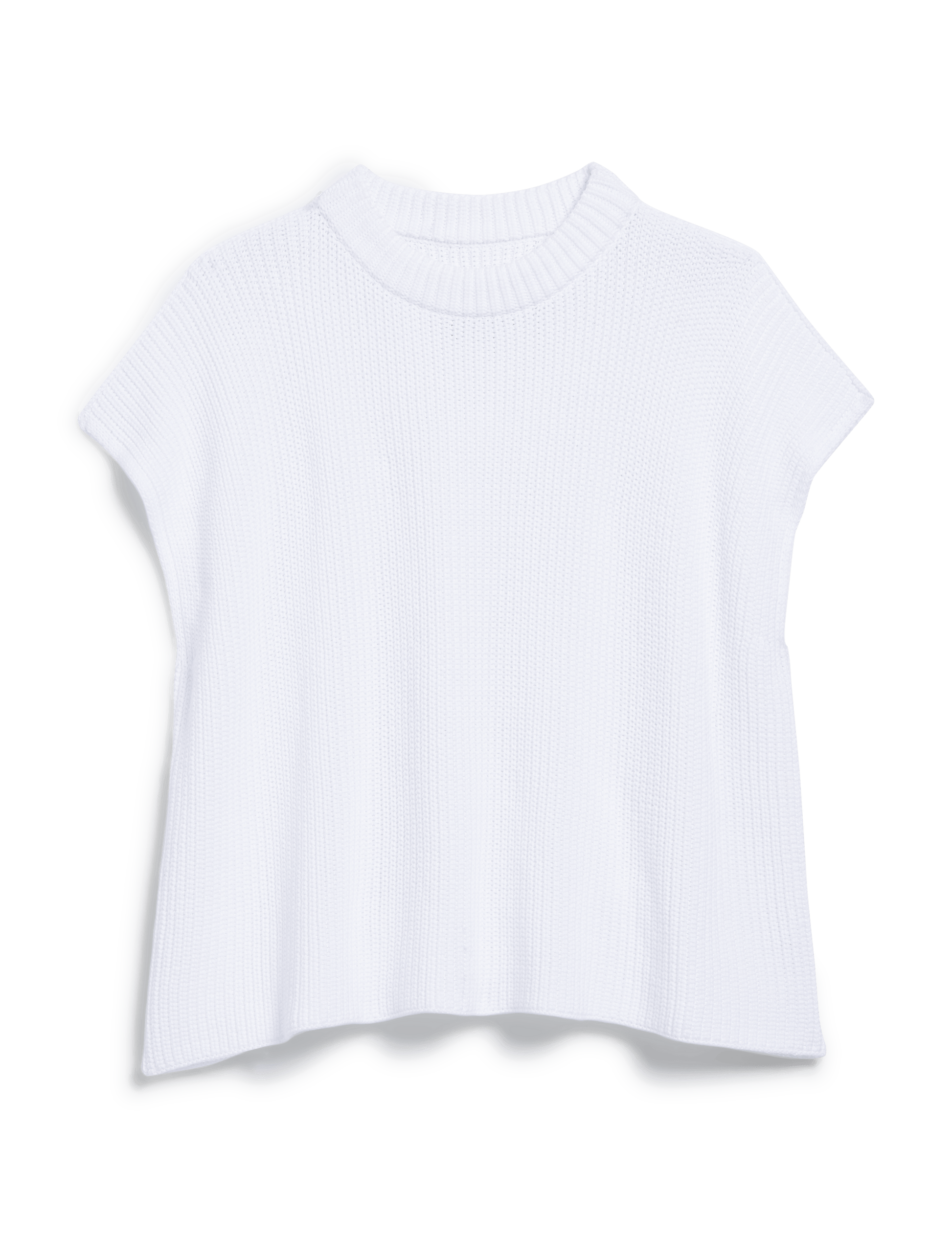 MONTECITO VEST White, Pure Italian Cotton