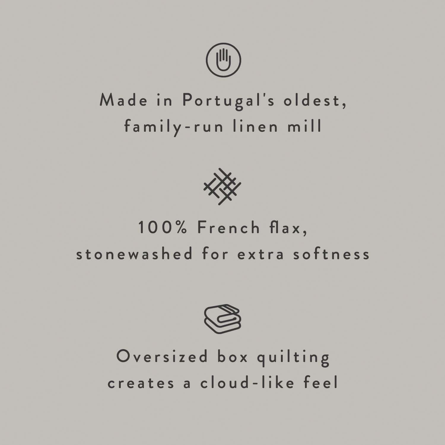 QA | Stonewashed Linen Quilt