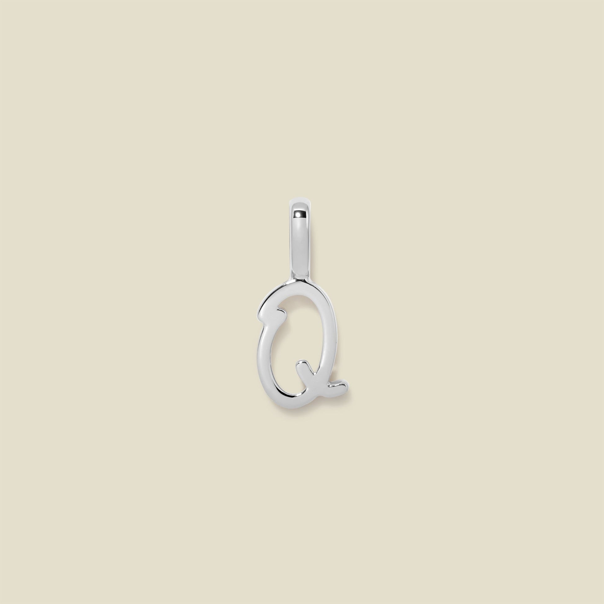 Script Initial Q Charm
