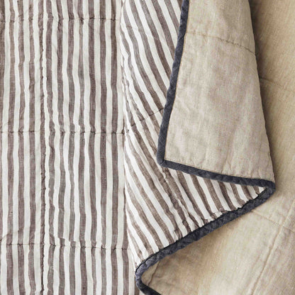 Simple Lines Quilted Throw