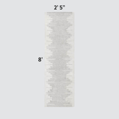 La Cima Handwoven Accent Rug - Grey