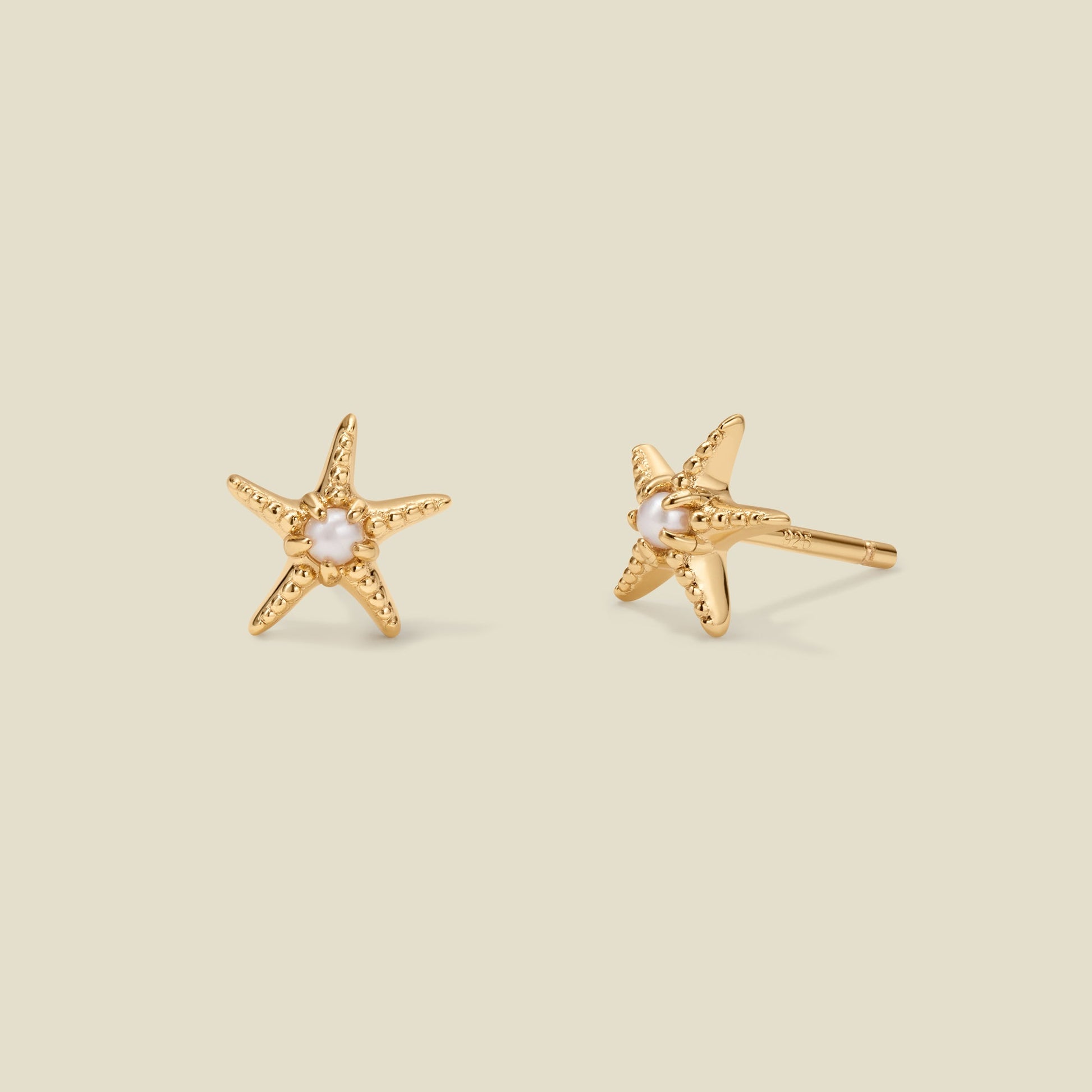 Starfish Stud Earrings