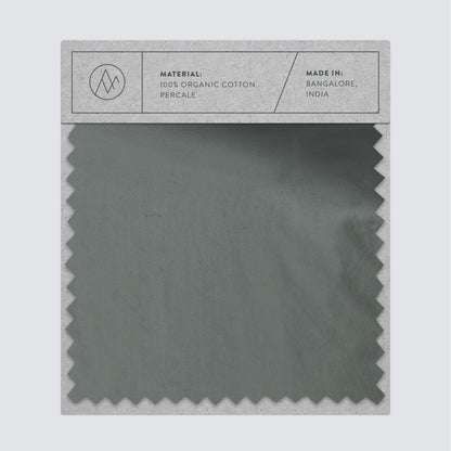 Stonewashed Organic Cotton Percale Swatches