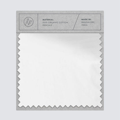 Stonewashed Organic Cotton Percale Swatches