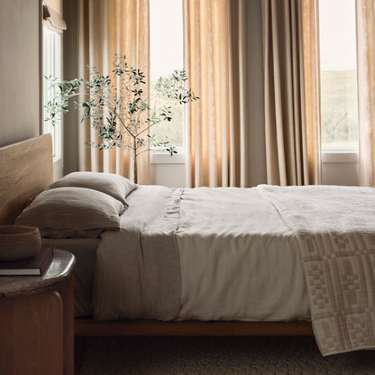 Stonewashed Linen Duvet Cover