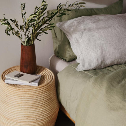 Stonewashed Linen Duvet Cover