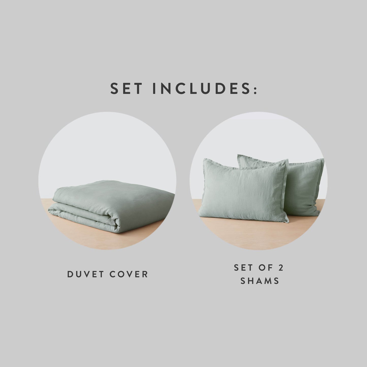 Stonewashed Linen Duvet Cover