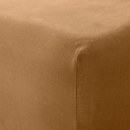 Stonewashed Linen Fitted Sheet