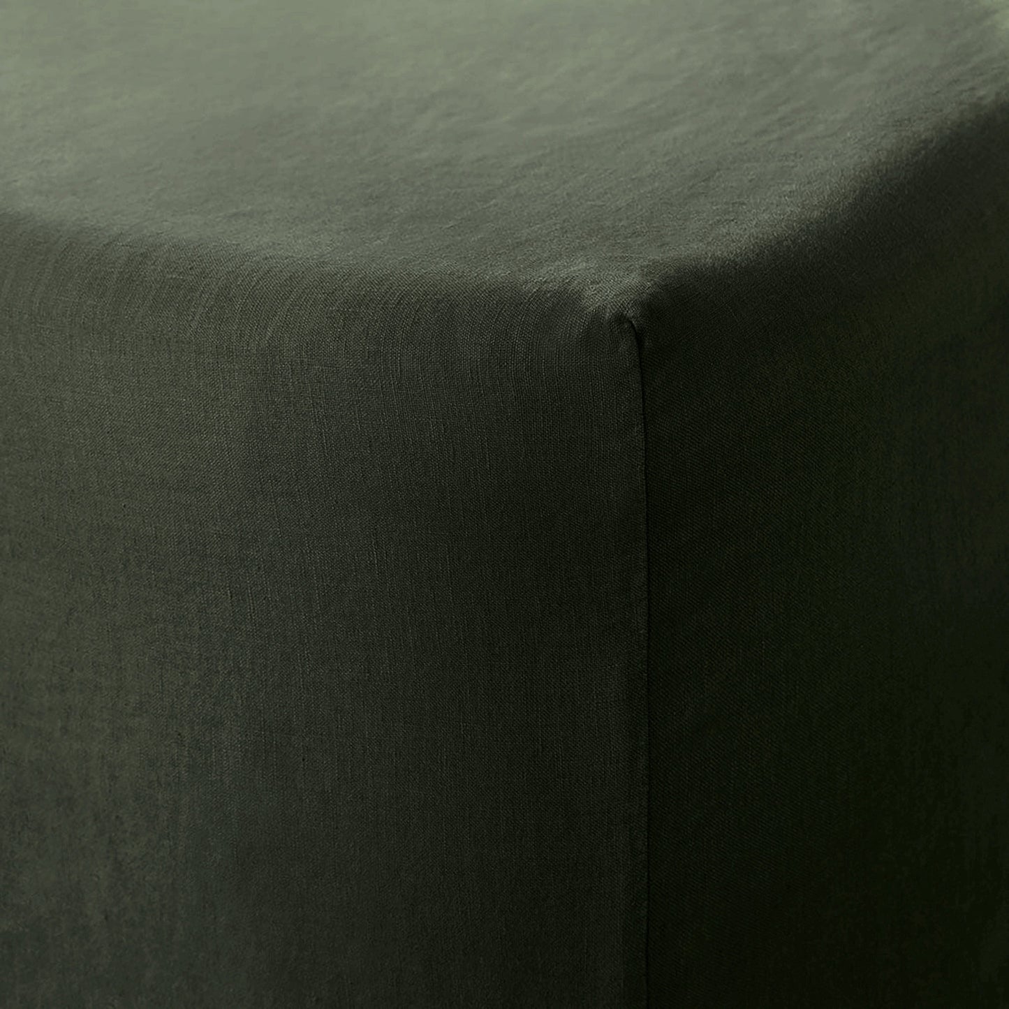 Stonewashed Linen Fitted Sheet