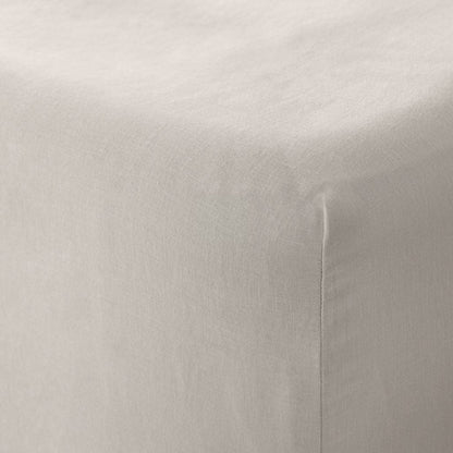 Stonewashed Linen Fitted Sheet