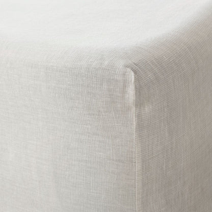 Stonewashed Linen Fitted Sheet