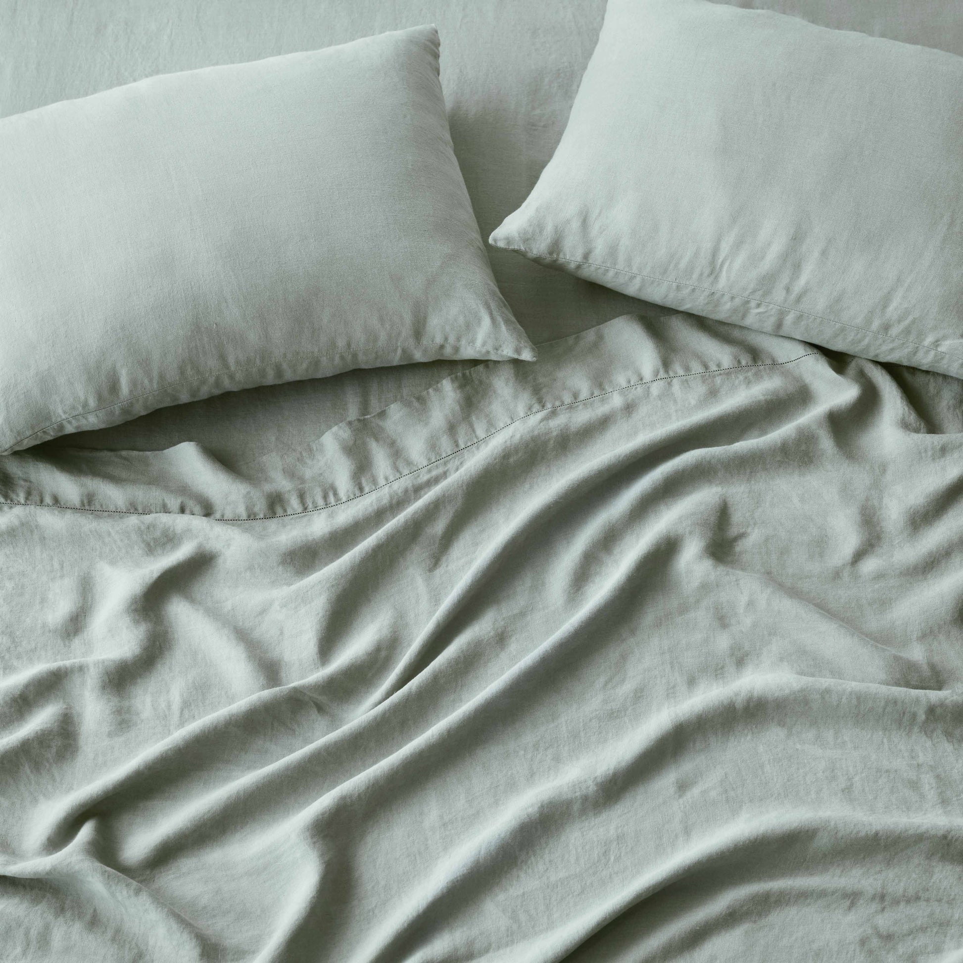 Stonewashed Linen Pillowcases