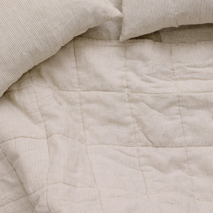 Stonewashed Linen Quilt