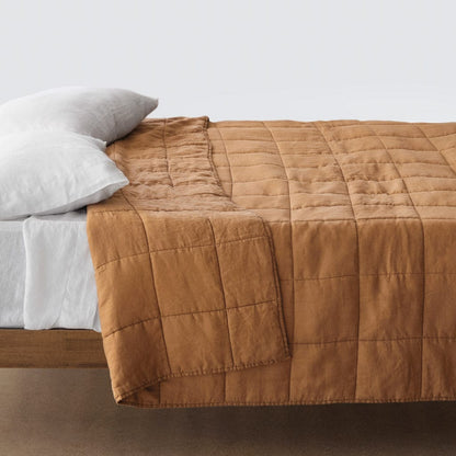 Stonewashed Linen Quilt