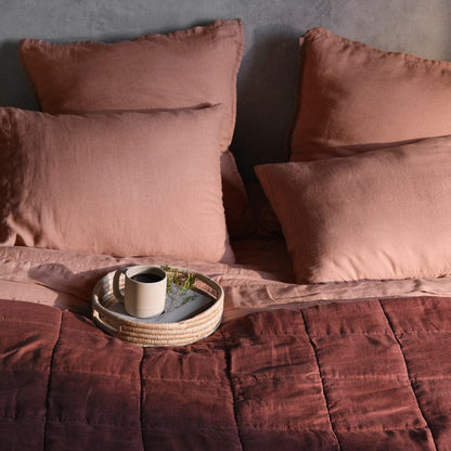 Stonewashed Linen Quilt