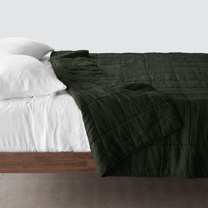 Stonewashed Linen Quilt