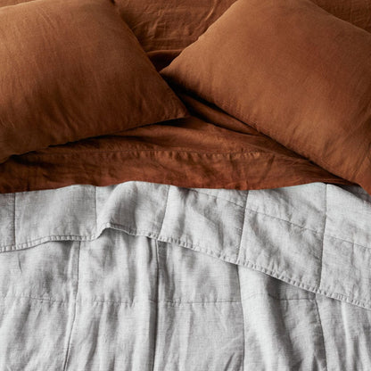 QA | Stonewashed Linen Quilt