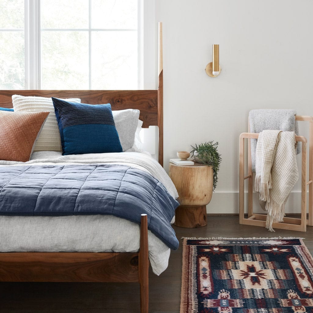 QA | Stonewashed Linen Quilt