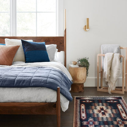 QA | Stonewashed Linen Quilt