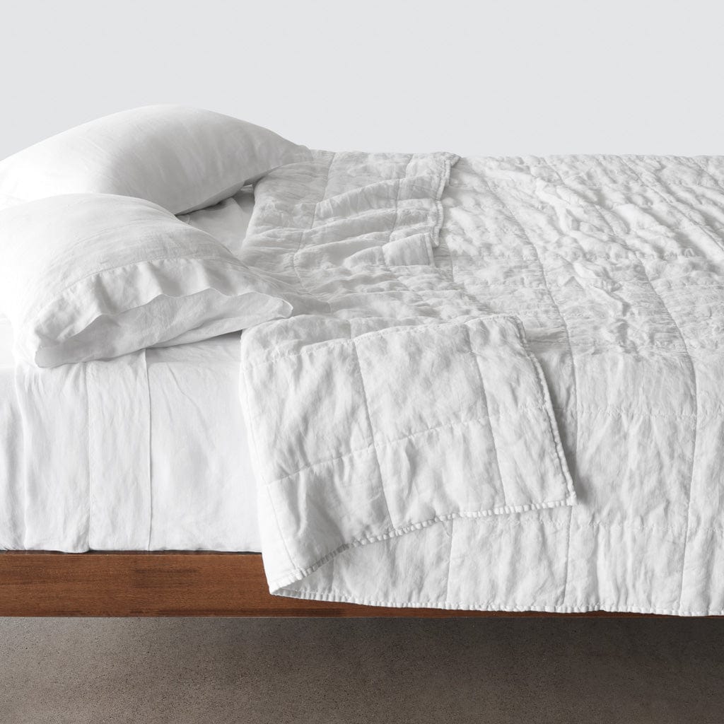 QA | Stonewashed Linen Quilt