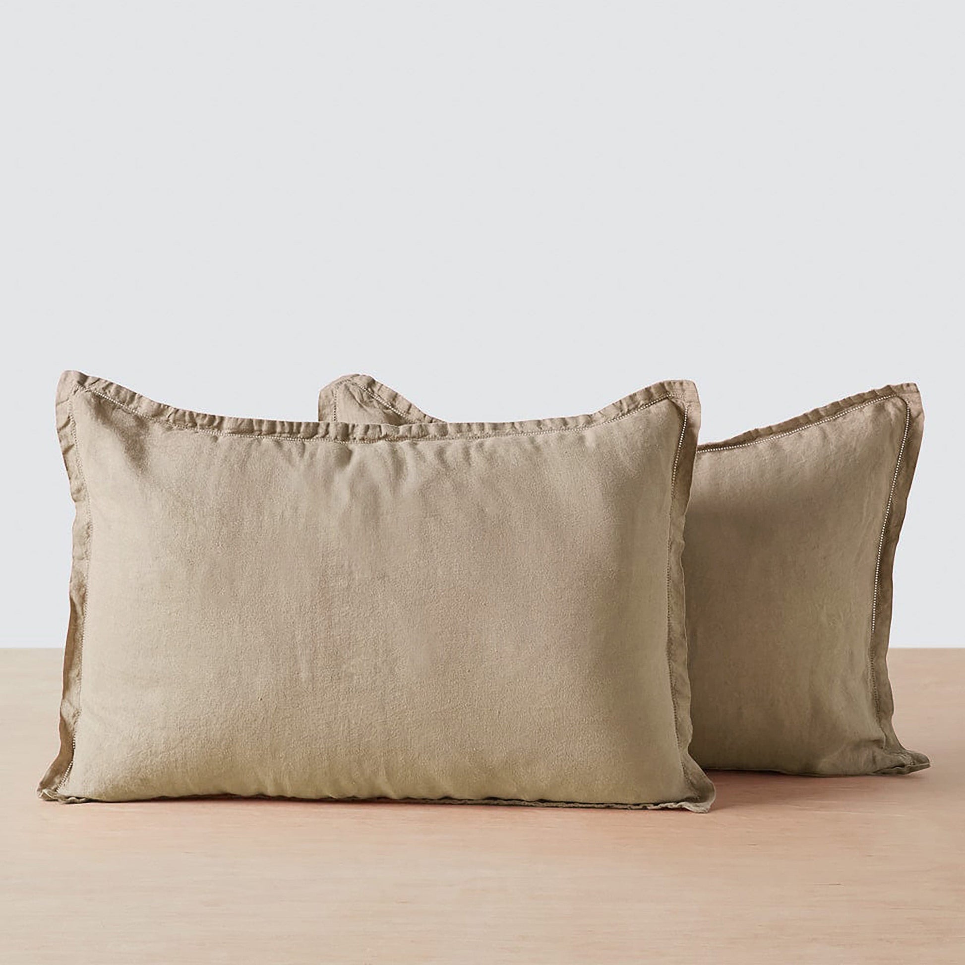 Stonewashed Linen Shams