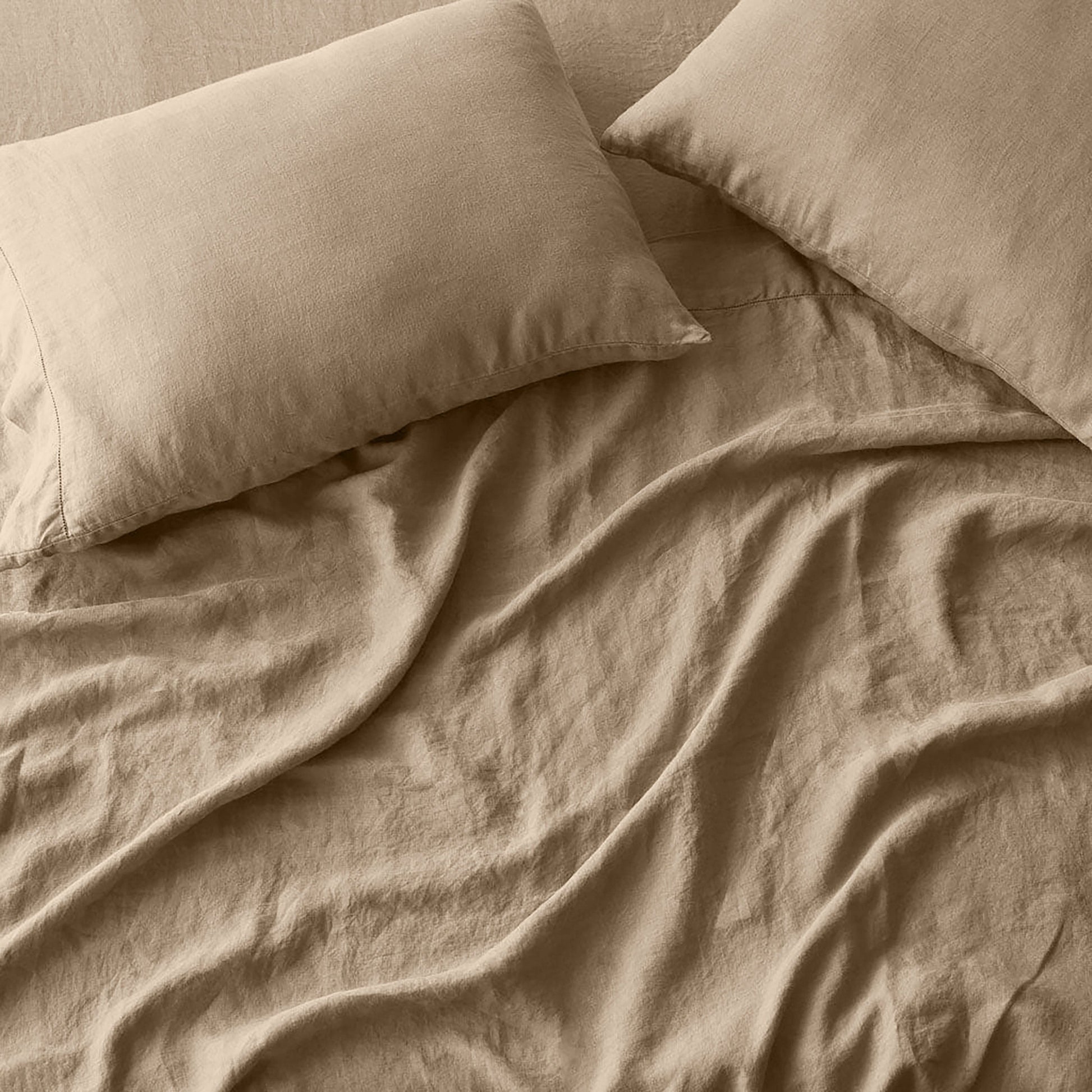 Stonewashed Linen Pillowcases