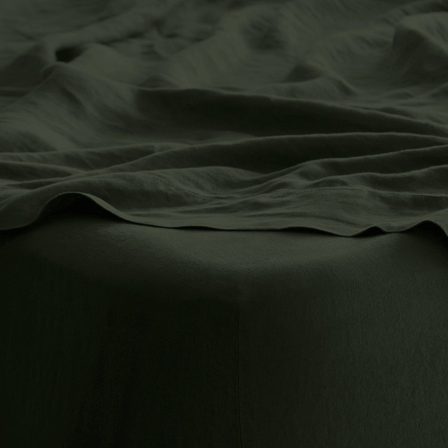Stonewashed Linen Sheet Set