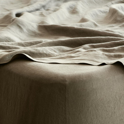 Stonewashed Linen Sheet Set