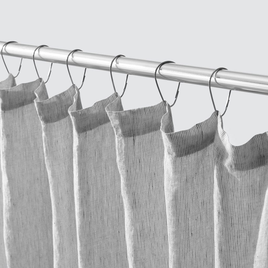 Stonewashed Linen Shower Curtain