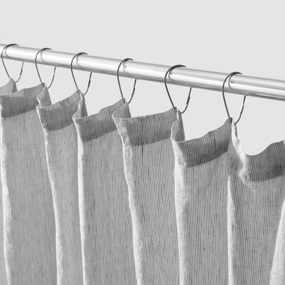 Stonewashed Linen Shower Curtain