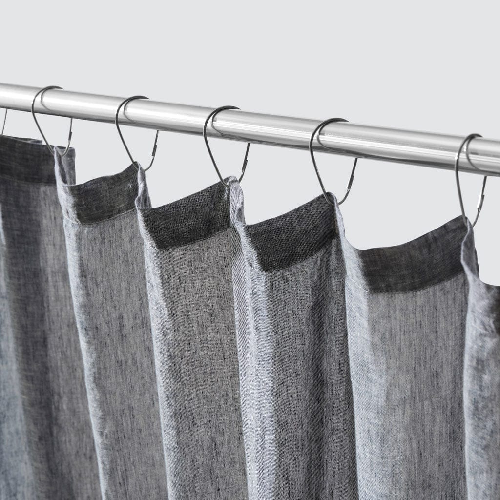 Stonewashed Linen Shower Curtain