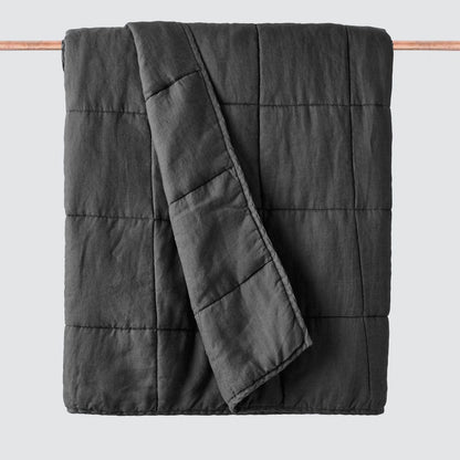 QA | Stonewashed Linen Quilt