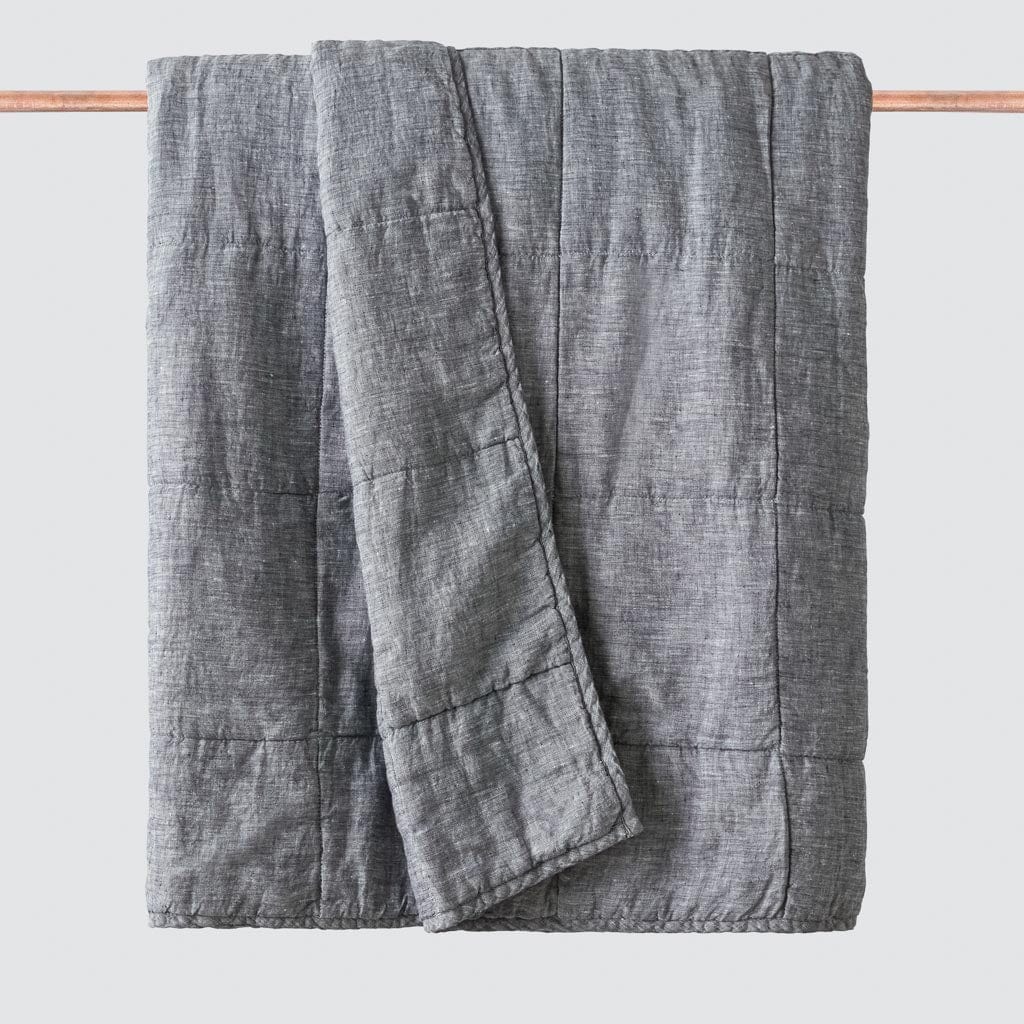 QA | Stonewashed Linen Quilt