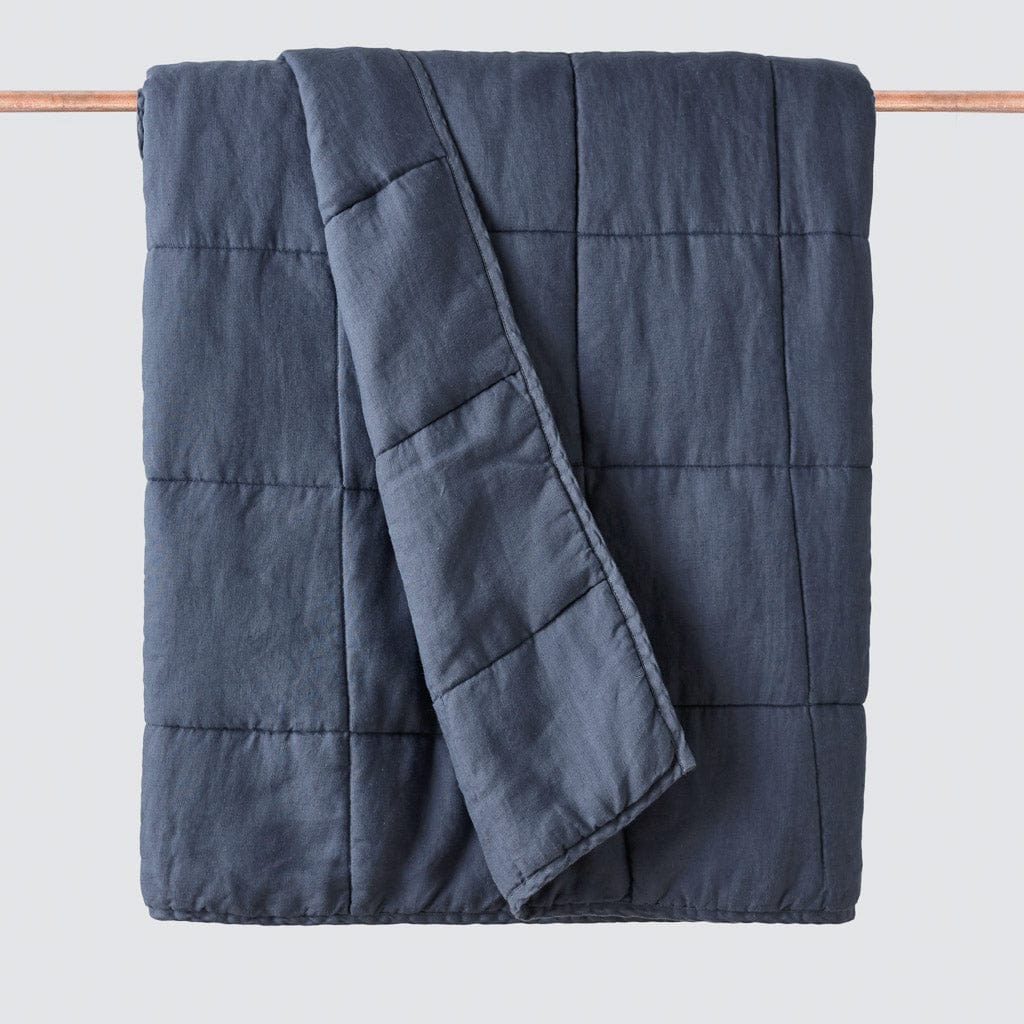 QA | Stonewashed Linen Quilt