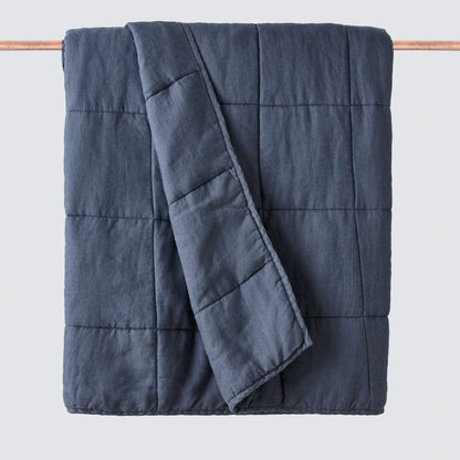QA | Stonewashed Linen Quilt