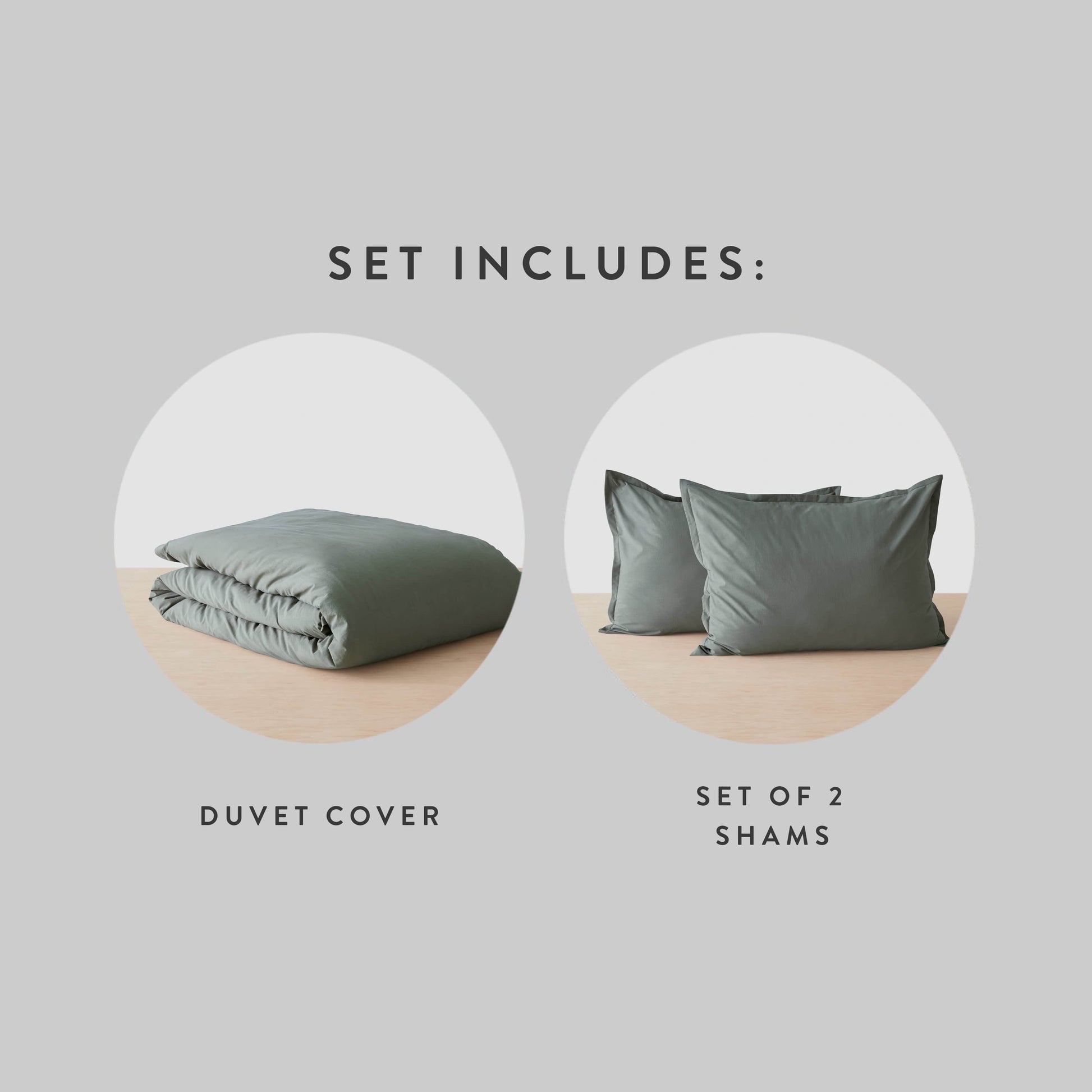 Stonewashed Organic Cotton Percale Duvet Cover