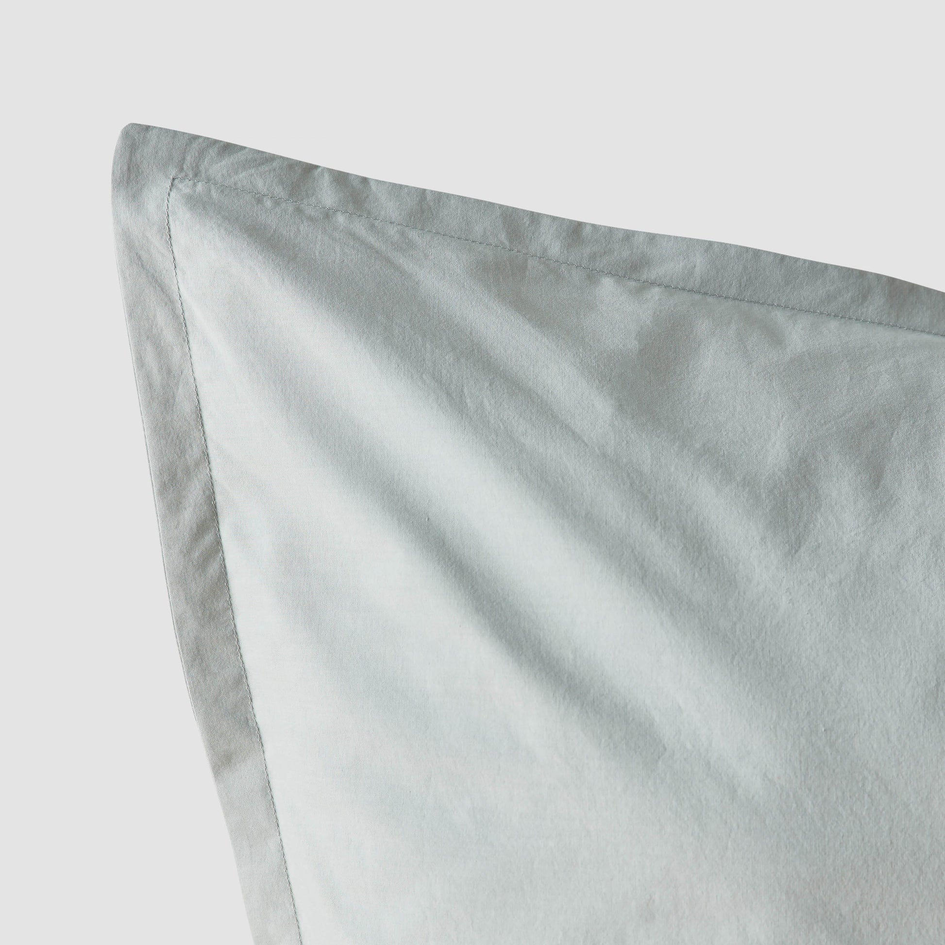 Stonewashed Organic Cotton Percale Shams