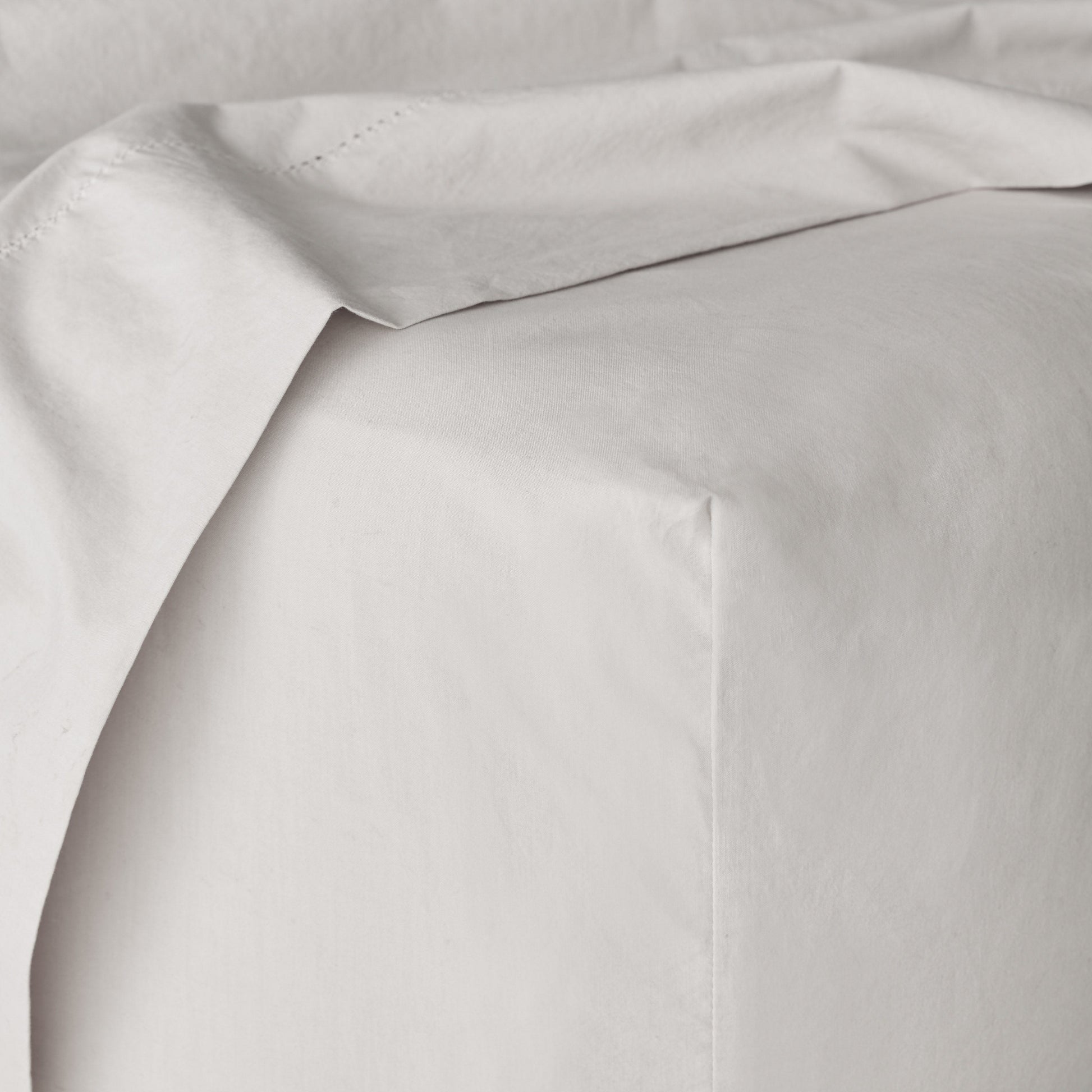 Stonewashed Organic Cotton Percale Sheet Set