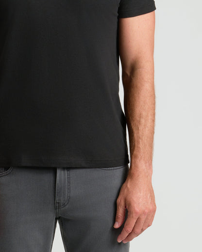 Black Classic Crew Neck 3-Pack