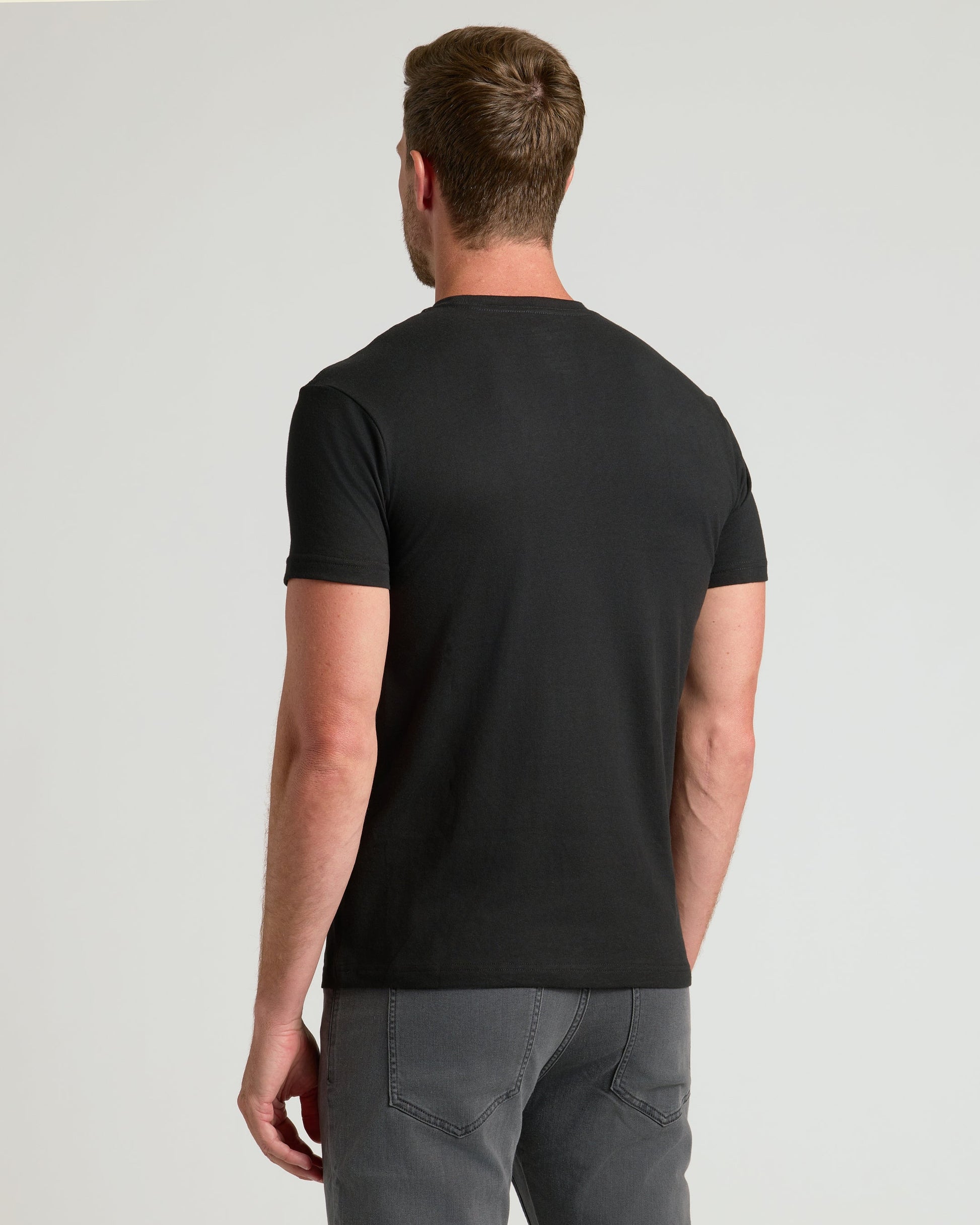 Black Classic Crew Neck 3-Pack
